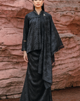 Alyssa Modern Kurung Summeraya 2026 in Black