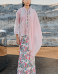 Kencana Modern Kurung Summeraya 2026 in Dusty Pink