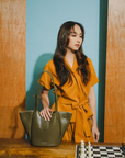 Rikka Tote Bag in Olive