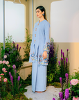 Senandung Long Modern Kurung Summeraya 2025 in Blue
