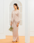 Kartika Bridal Modern Kurung in Rose Gold