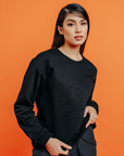 Cleo Sweatshirt in Black