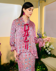 Damia Modern Kurung Summeraya 2025 in Pink