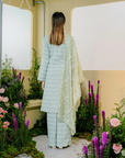 Cahaya Modern Kebarung Summeraya 2025 in Mint Green