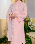 Bayu Long Modern Kurung Summeraya 2025 in Pink