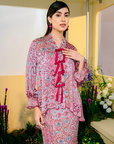 Damia Modern Kurung Summeraya 2025 in Pink