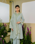 Cahaya Modern Kebarung Summeraya 2025 in Mint Green