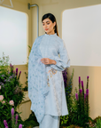 Asmara Long Modern Kurung Summeraya 2025 in Sky Blue