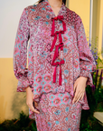 Damia Modern Kurung Summeraya 2025 in Pink