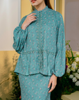 Dian Modern Kurung Summeraya 2025 in Tiffany Green