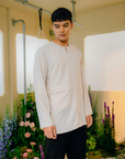 Hikayat Kurta Summeraya 2025 in White