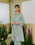 Cahaya Modern Kebarung Summeraya 2025 in Mint Green