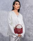 Elea Bag in Burgundy