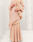 Santun Modern Kurung Summeraya in Nude