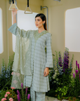 Cahaya Modern Kebarung Summeraya 2025 in Mint Green