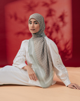 Monorico Scarves in Taupe Green