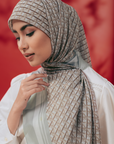 Monorico Scarves in Taupe Green