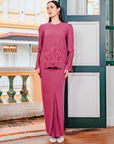 Tenang Modern Kurung Summeraya in Rose Purple