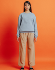 Cleo Sweatshirt in Light Blue