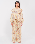 Akasia Printed Set in Yellow