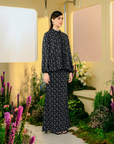 Dian Modern Kurung Summeraya 2025 in Black