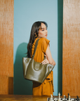 Rikka Tote Bag in Olive