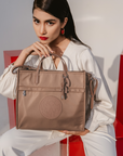 Orea Tote Bag in Brown