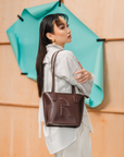 Kendra Mini Tote Bag in Belgium Chocolate
