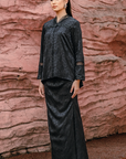 Alyssa Modern Kurung Summeraya 2026 in Black