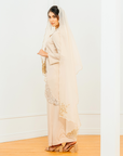 Dinda Bridal Modern Kurung in Champagne