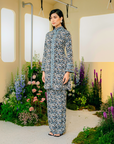 Kamilia Long Modern Kurung Summeraya 2025 in Black