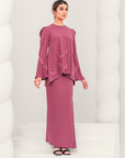 Tenang Modern Kurung Summeraya in Rose Purple