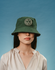 Leon Bucket Hat in Army Green