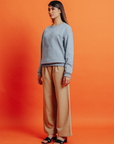 Cleo Sweatshirt in Light Blue