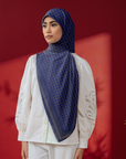 Monorico Scarves in Sapphire Blue