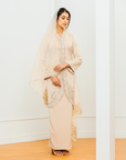 Dinda Bridal Modern Kurung in Champagne
