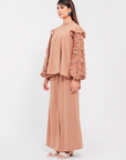 Salvia Plain Set in Brown