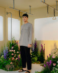 Indera Kurta Summeraya 2025 in Grey