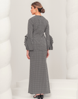 Indah Modern Kurung Summeraya in Black