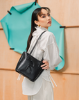 Kendra Mini Tote Bag in Black