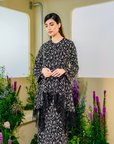 Maya Tunic Modern Kurung Summeraya 2025 in Black