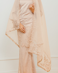 Melati Selendang Organdy in Rose Gold