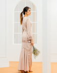 Kartika Bridal Modern Kurung in Rose Gold