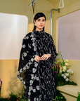 Bayu Long Modern Kurung Summeraya 2025 in Black