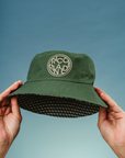 Leon Bucket Hat in Army Green