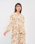 Akasia Printed Set in Yellow