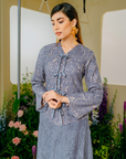 Whulan Long Kebaya Summeraya 2025 in Grey