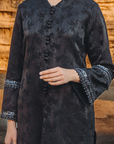 Reenaya Long Kurung Summeraya 2026 in Black