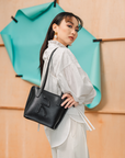 Kendra Mini Tote Bag in Black
