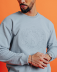 Cleo Sweatshirt in Light Blue
